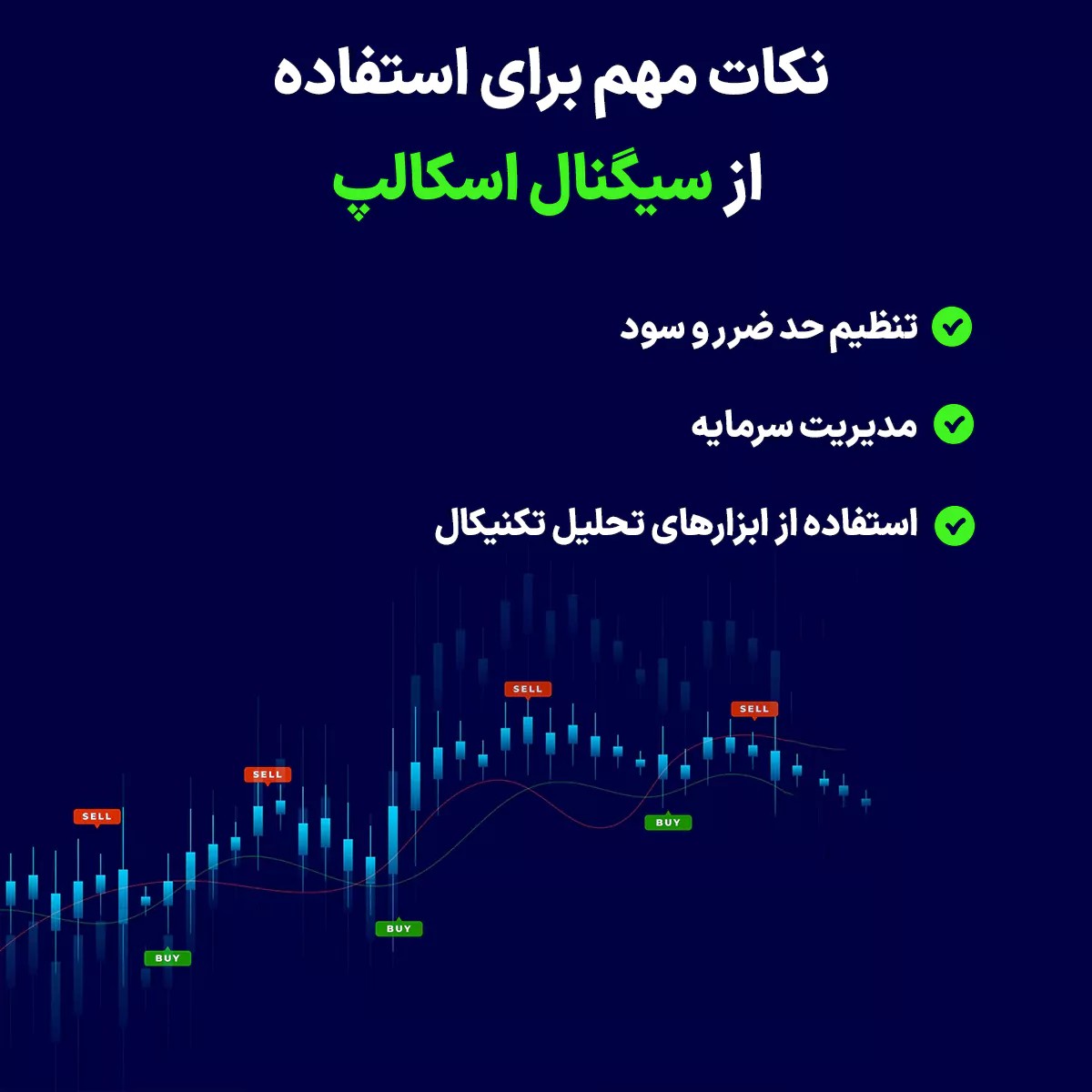 نکات مهم برای استفاده از سیگنال اسکالپ