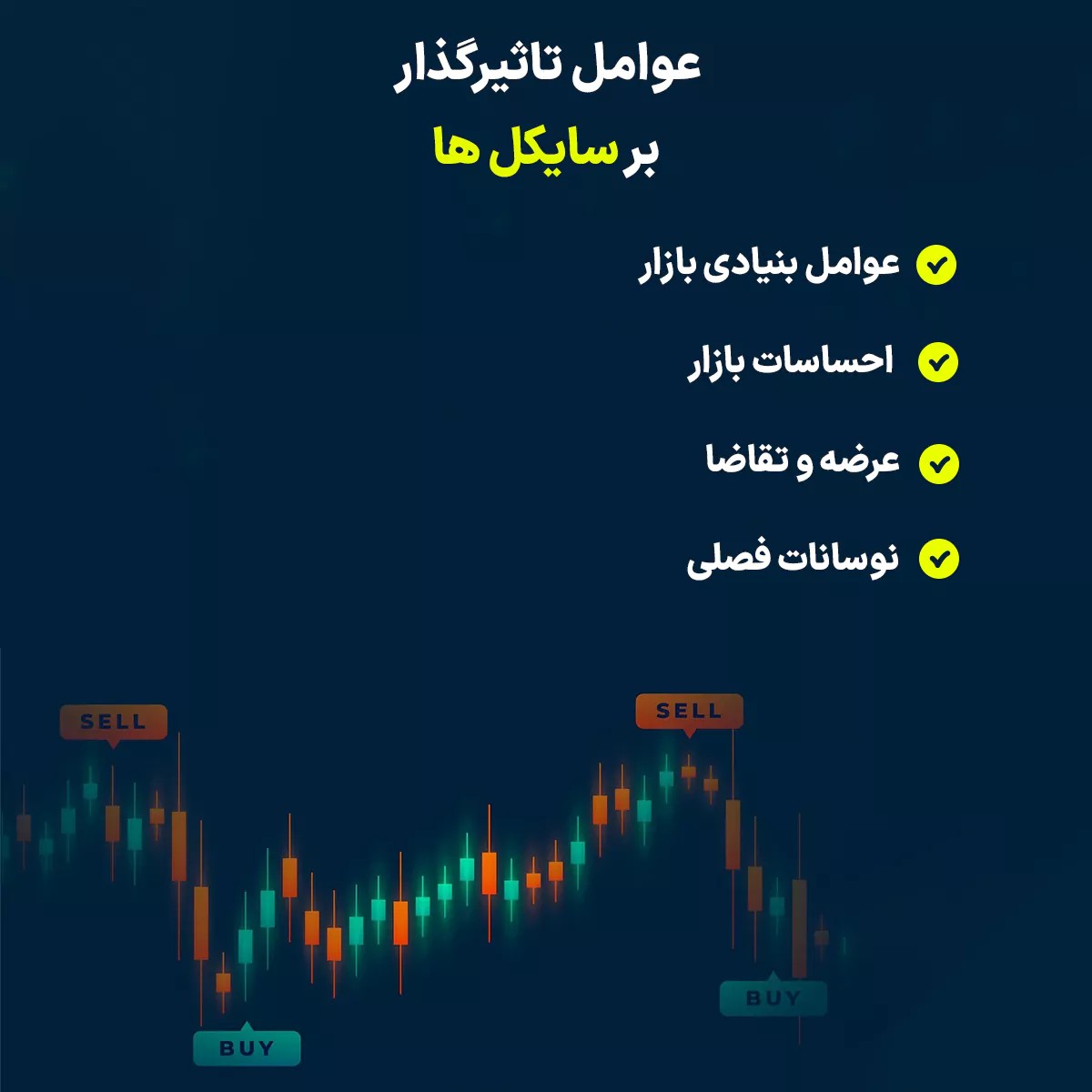 عوامل تاثیرگذار بر سایکل ها