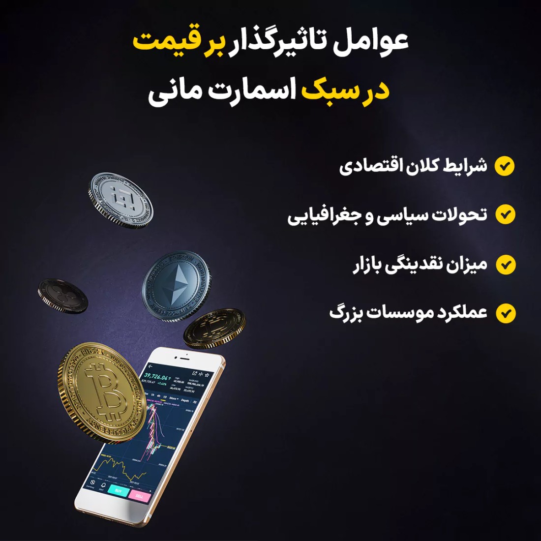 عوامل تاثیرگذار بر قیمت در سبک اسمارت مانی