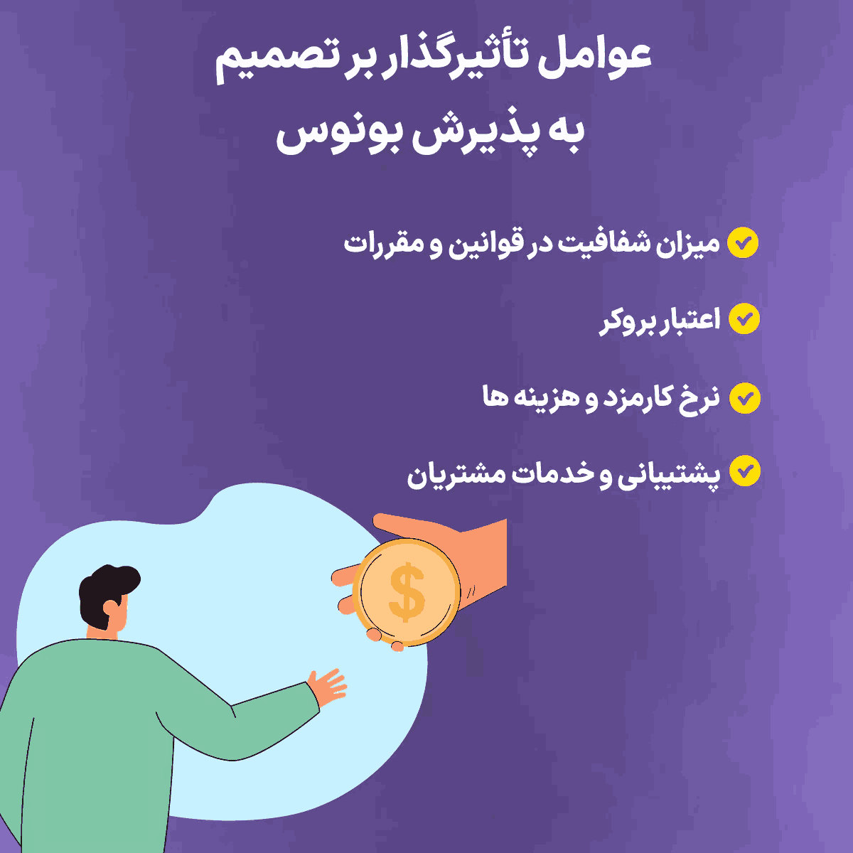 کدام بروکر بونوس می دهد