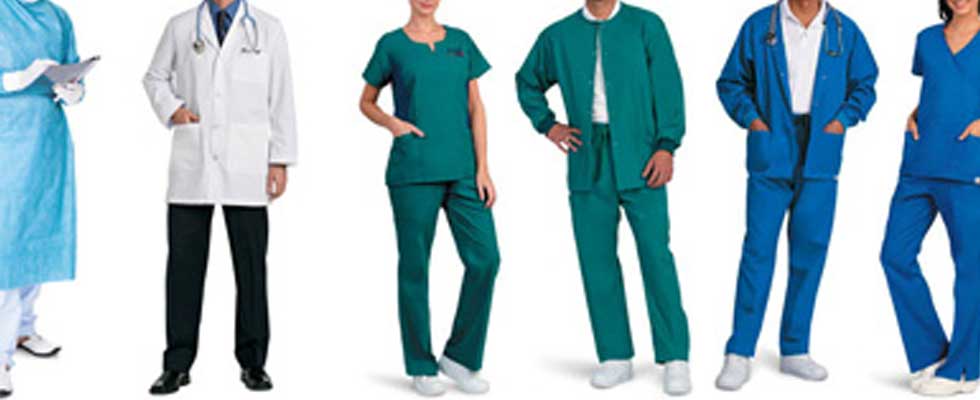 پوشاک انتخاب لباس بر اساس بخش بیمارستان