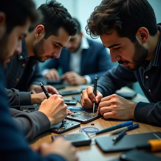 یادگیری تعمیرات موبایل