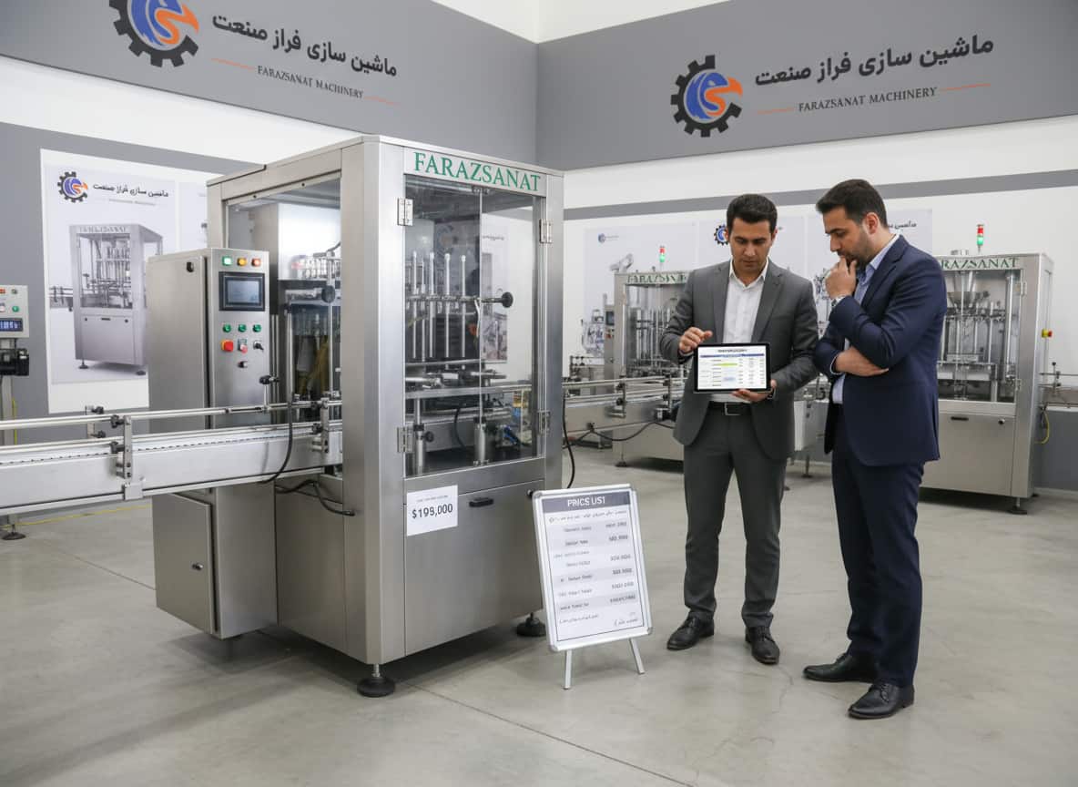 قیمت دستگاه پرکن مایعات