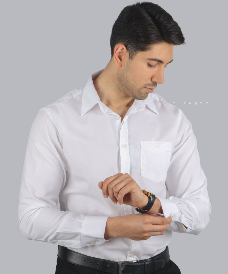 چگونه پاپیون ساده را با پیراهن کلاسیک استفاده کنیم؟