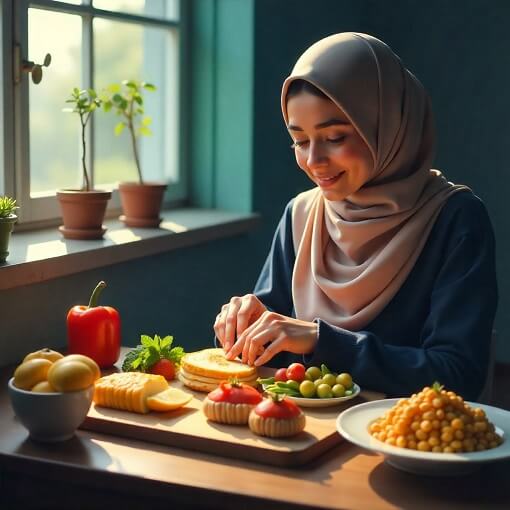 مواد غذایی برای چاقی صورت