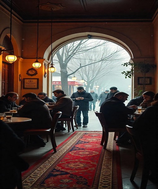 نقشه خوشمزه گردی کامل اطراف هتل آپارتمان