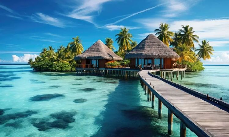 اقامت در ویلاهای روی آب یا بنگالوهای ساحلی