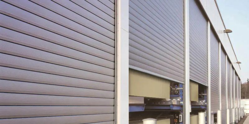 کرکره برقی تردد بالا برای فروشگاه