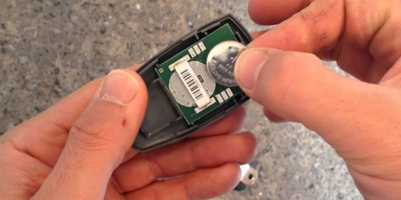 اتصالات تعویض باتری ریموت کرکره برقی