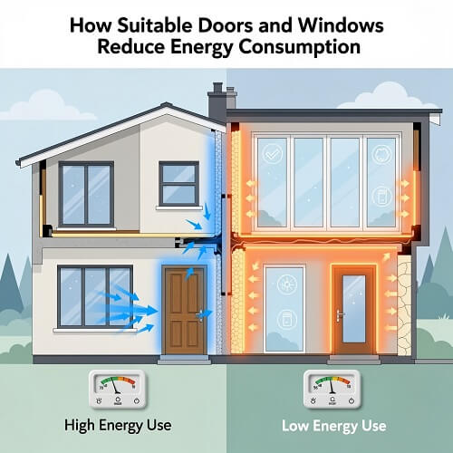 دوجداره | ساختمان | شیشه نقش یراقآلات و آببندی در جلوگیری از هدررفت انرژی